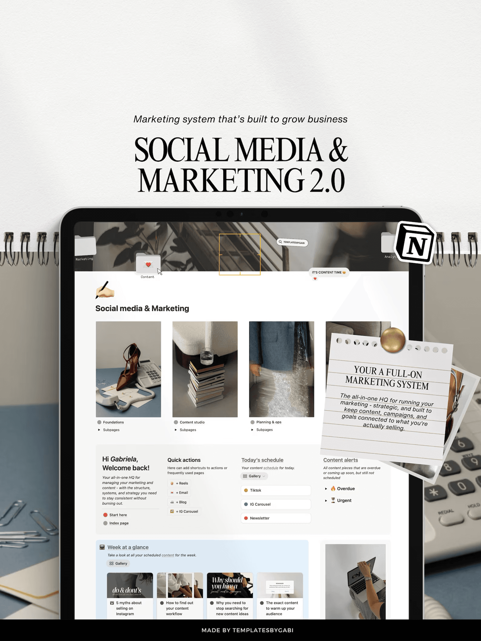 Social Media Calendar